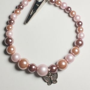 Alligator clip bracelet